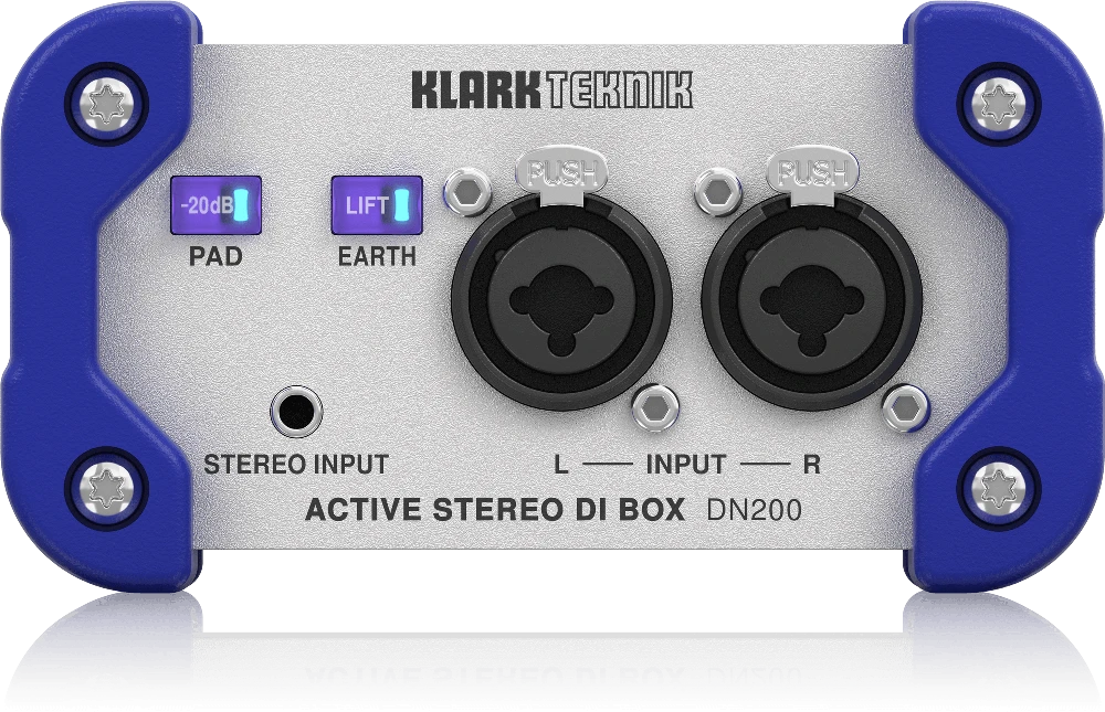 Carruzzo Aktyvus stereo Di box Klark Teknik DN200 V2