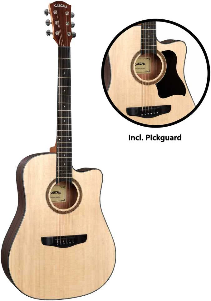 Akustinė gitara Cascha Stage Series CGA200, natūrali