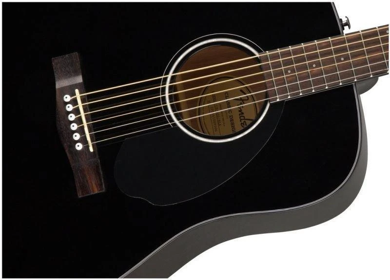 Akustinė gitara Fender CD-60S Dread, Juodas WN
