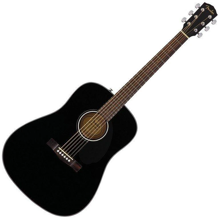 Akustinė gitara Fender CD-60S Dread, Juodas WN