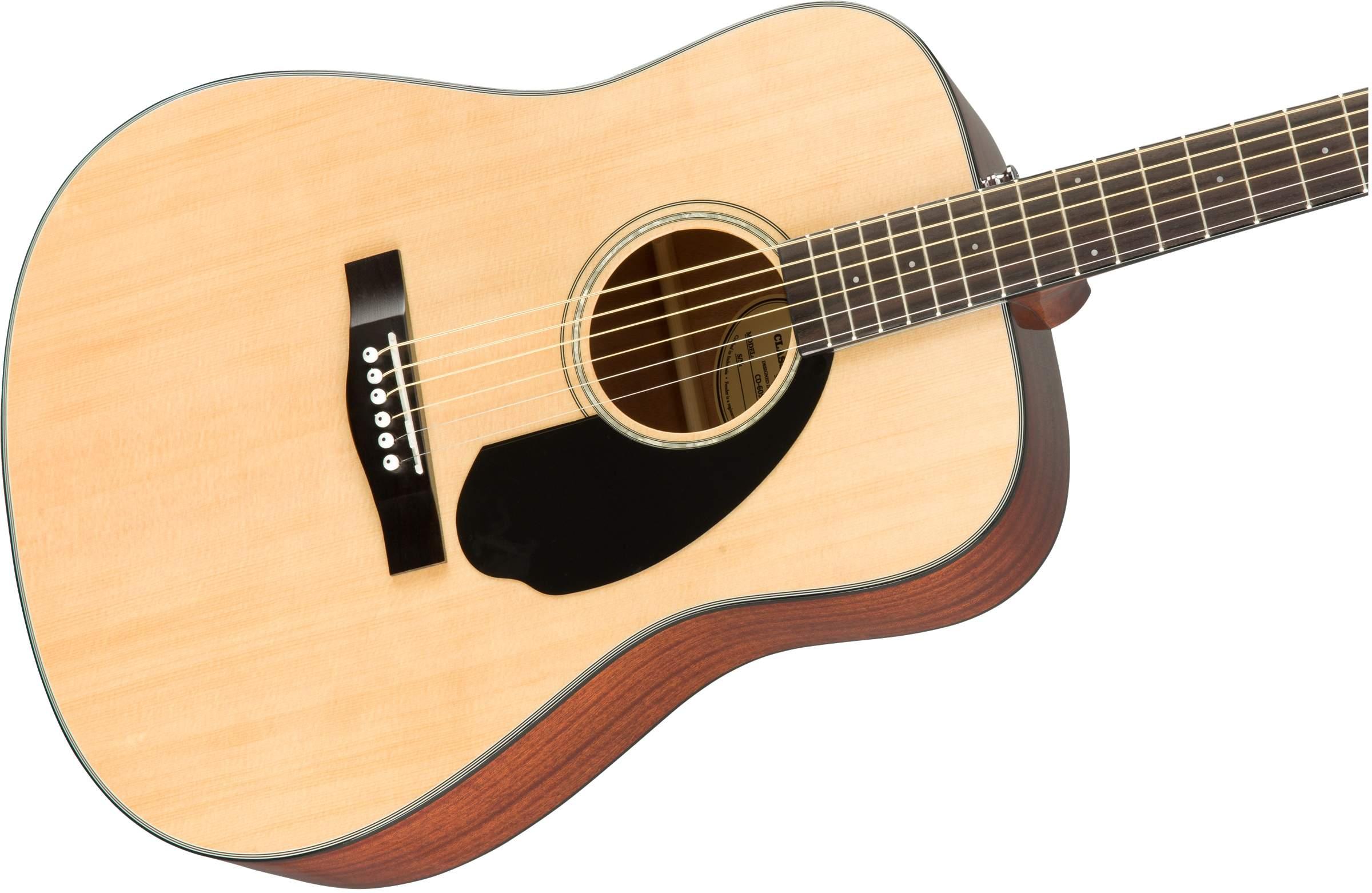 Akustinė gitara Fender CD-60S Nat WN