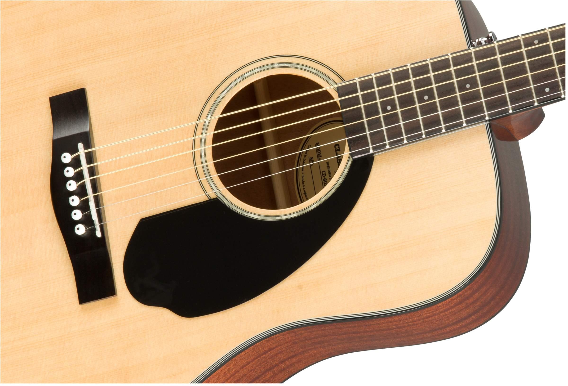 Akustinė gitara Fender CD-60S Nat WN