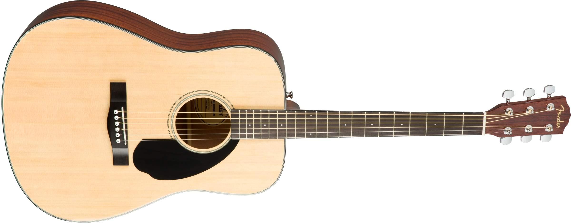 Akustinė gitara Fender CD-60S Nat WN