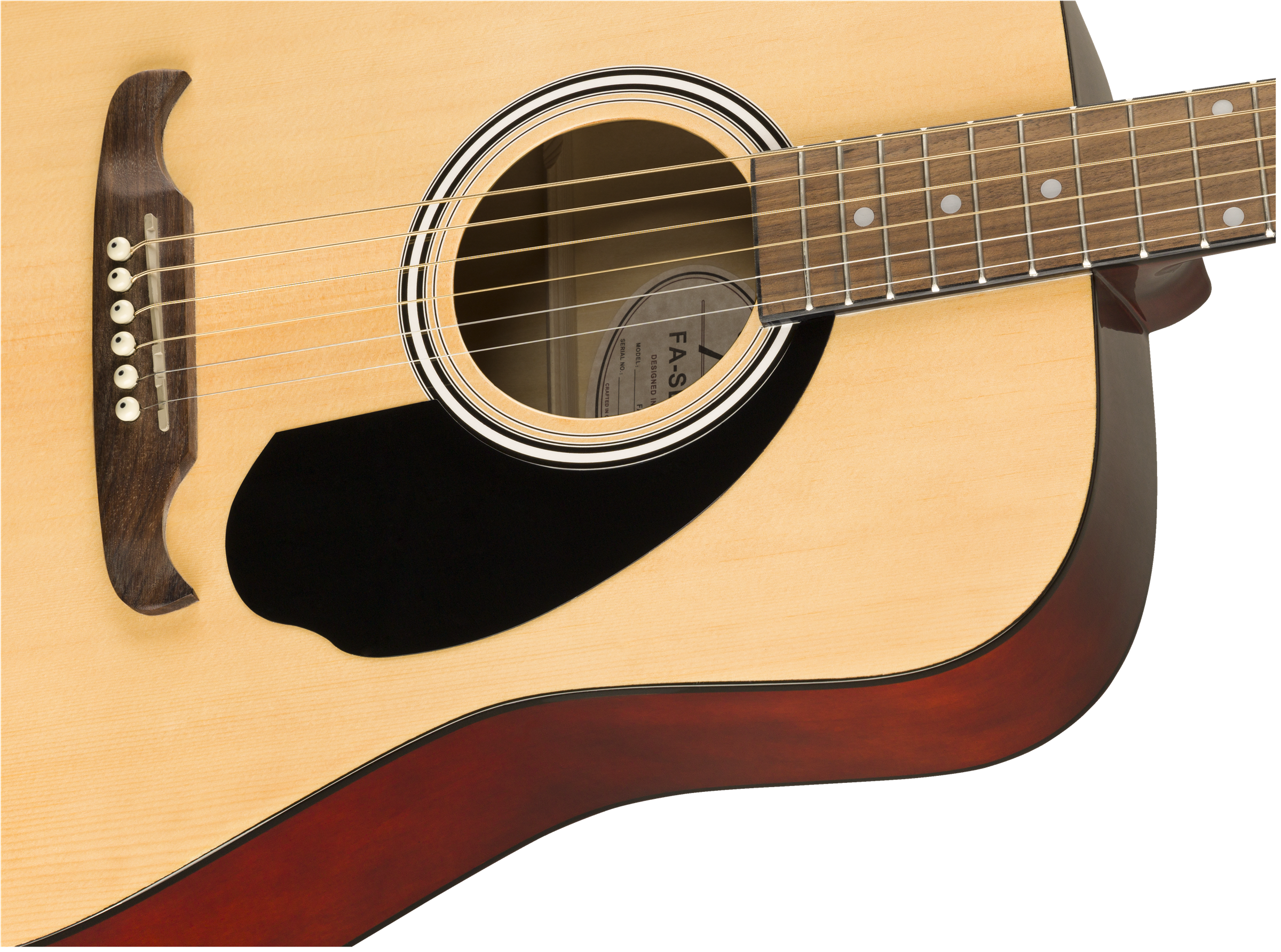 Akustinė gitara Fender FA-125 Nat WN