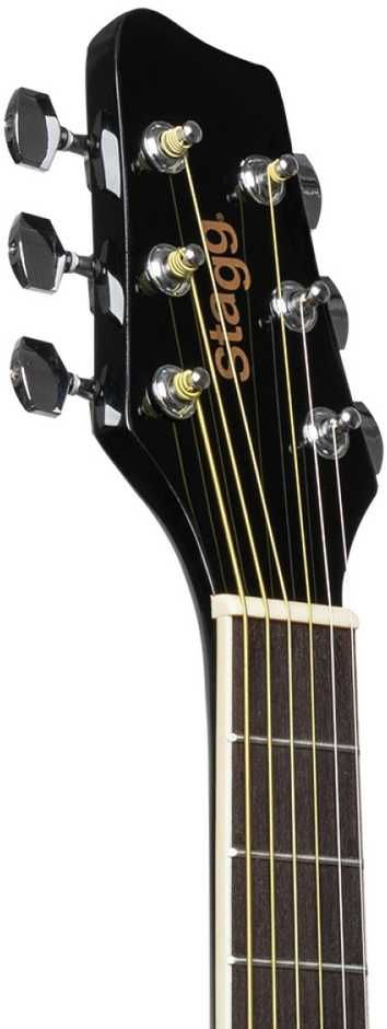 Akustinė gitara Stagg SA20D 1/2 BK