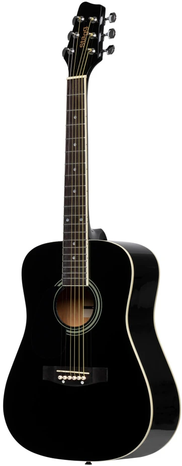 Akustinė gitara Stagg SA20D 3/4 BK kairiarankiams