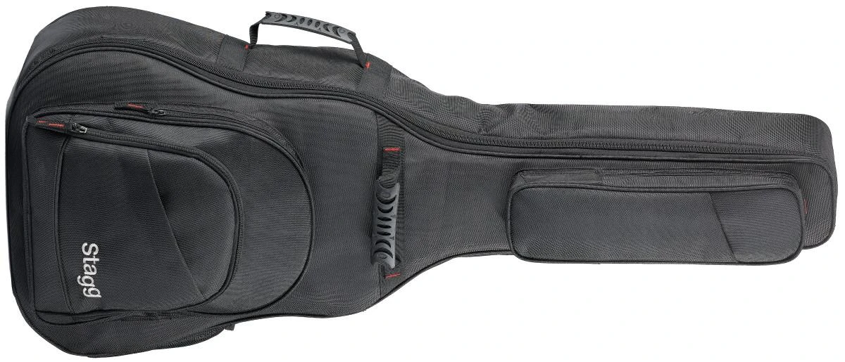 Akustinės gitaros dėklas Stagg STB-NDURA 15 W