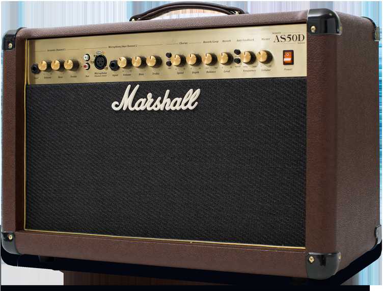 Akustinės gitaros stiprintuvas Marshall AS50DV