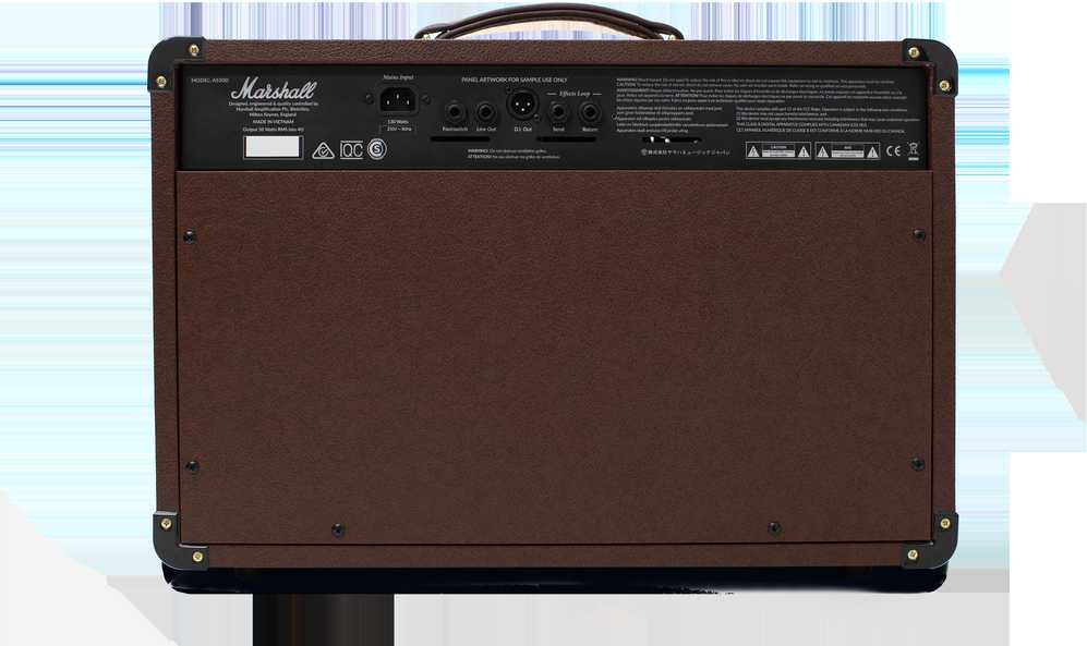 Akustinės gitaros stiprintuvas Marshall AS50DV
