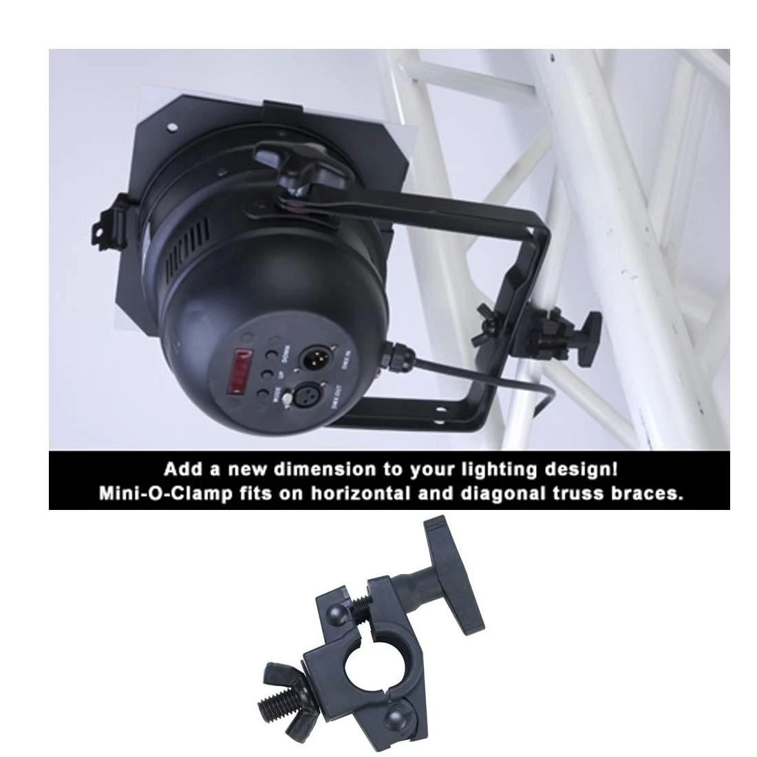 American Dj Kablys ADJ Mini O-Clamp