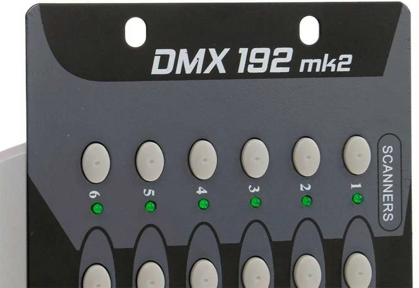 Apšvietimo pultas BoomTone DJ DMX192MK2
