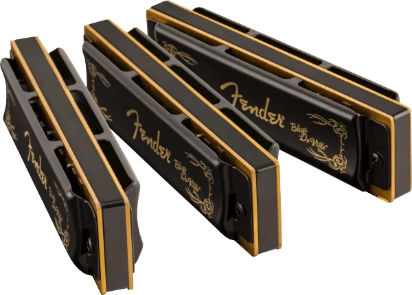 Armonikėlių komplektas Fender BLUES DEVILLE 3 su dėklu