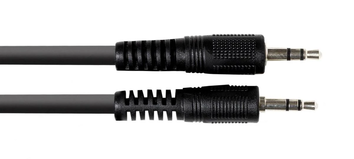 Audio kabelis Stagg 2 x 3.5mm miniJack TRS AUX 6m
