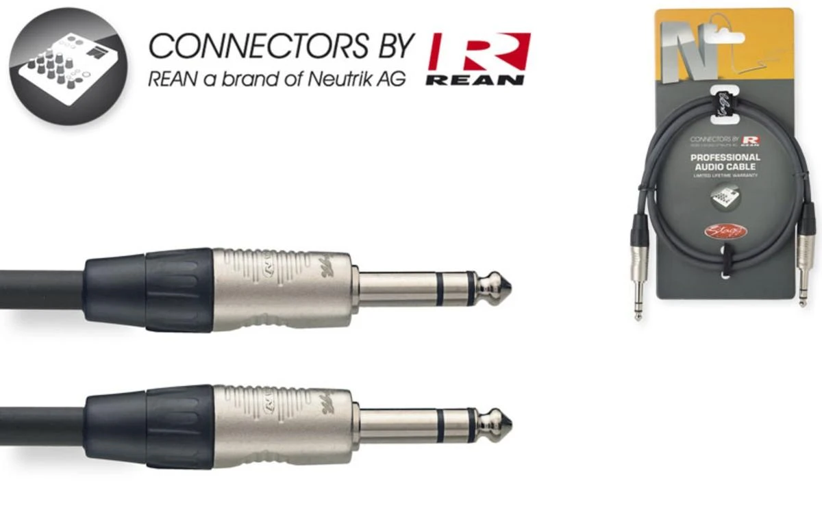 Audio kabelis Stagg NAC1PSR, 1m
