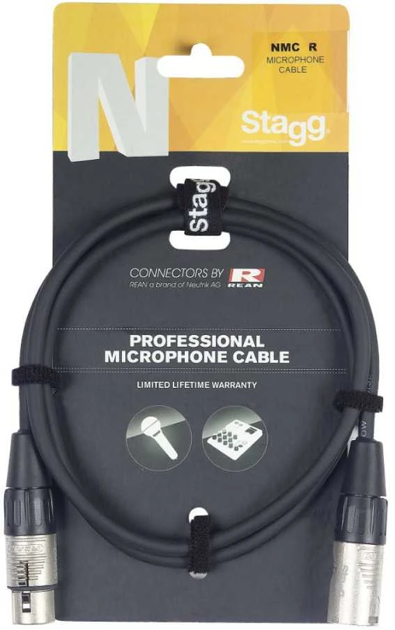 Audio kabelis Stagg NMC3R, 3m