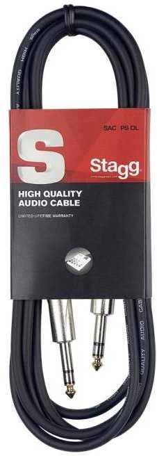 Audio kabelis Stagg SAC1PS DL, 1 m