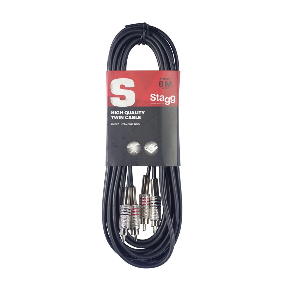 Audio kabelis Stagg STC1C, 1m