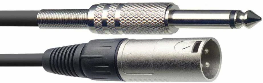 Audio kabelis XLR/jack (m/m) Stagg SAC1PXM DL, 1 m