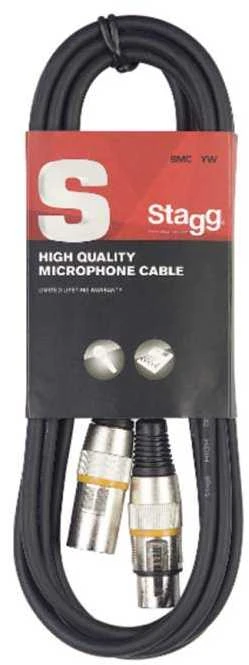 Audio kabelis XLR/XLR (m/f) Stagg SMC6 YW, 6 m