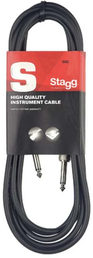 Audio laidas Stagg 2 x 6.35mm Jack TS 10m