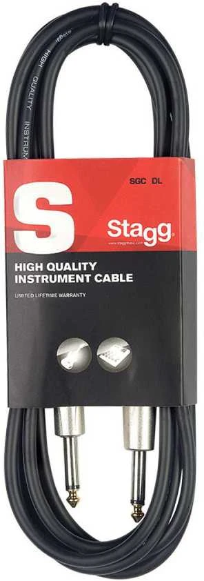 Audio laidas Stagg 2 x 6.35mm Jack TS 10m