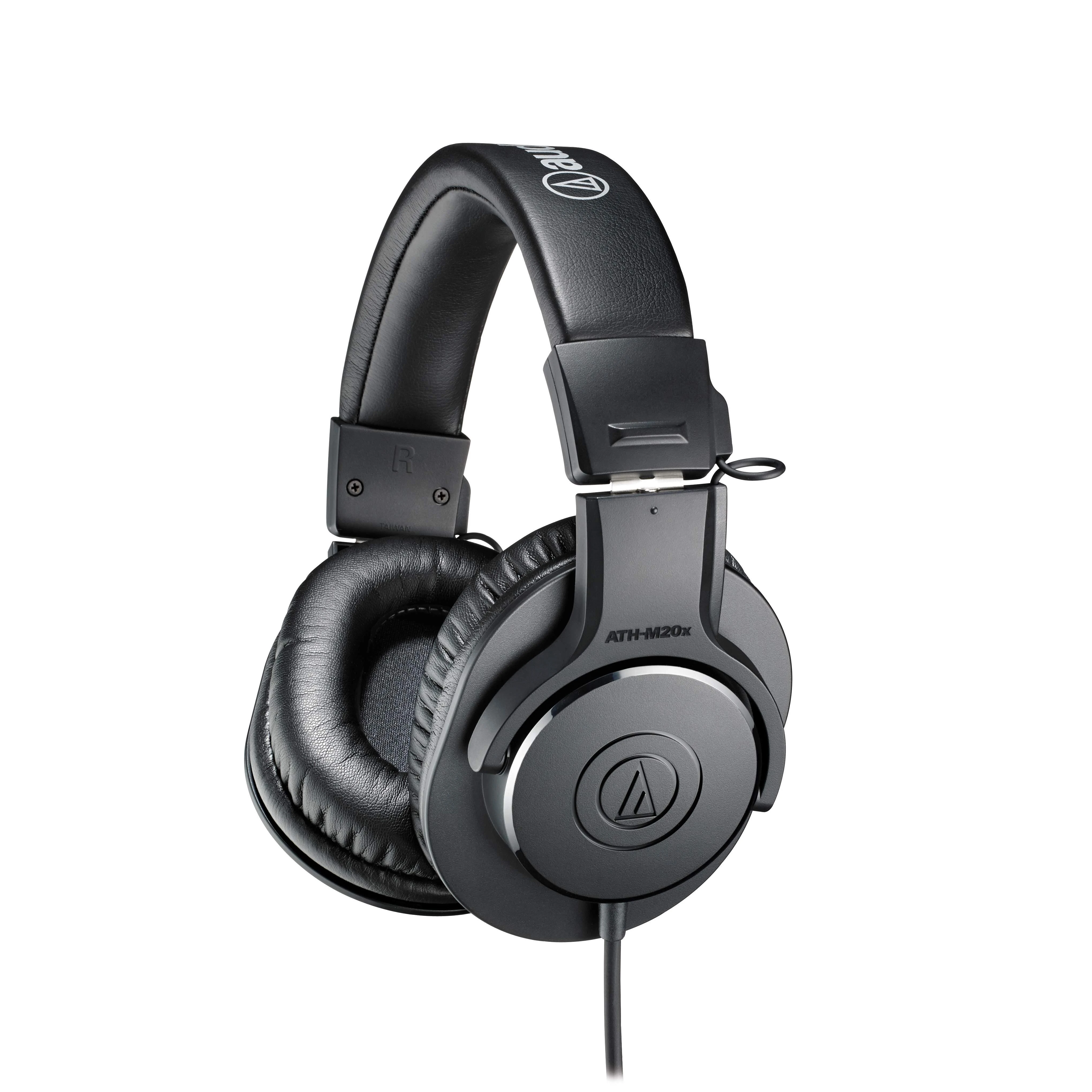 Audio-Technica ATH-M20X profesionalios monitorinės ausinės, Juodos spalvos