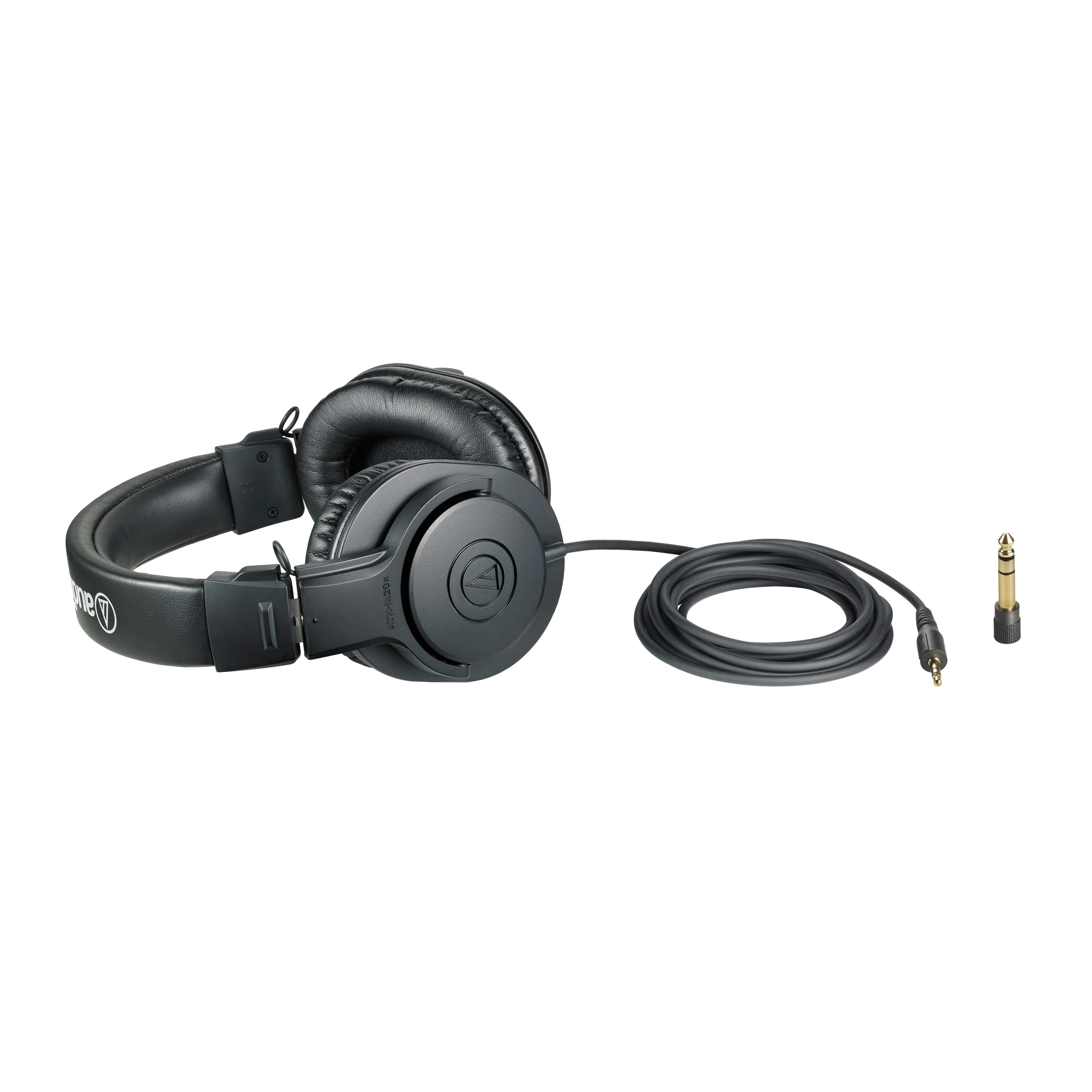 Audio-Technica ATH-M20X profesionalios monitorinės ausinės, Juodos spalvos