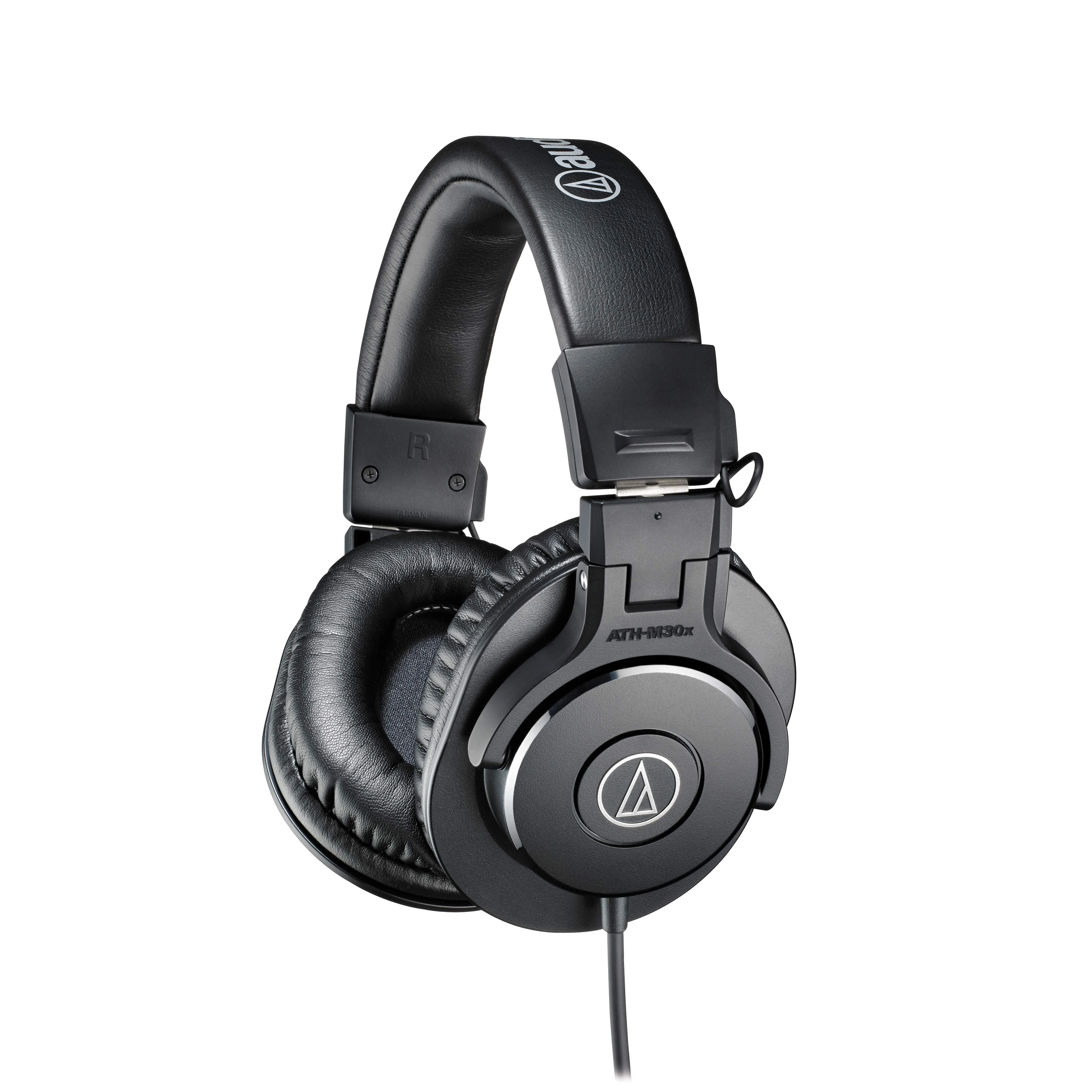 Profesionalios Monitorinės ausinės Audio-Technica ATH-M30X, Juodos