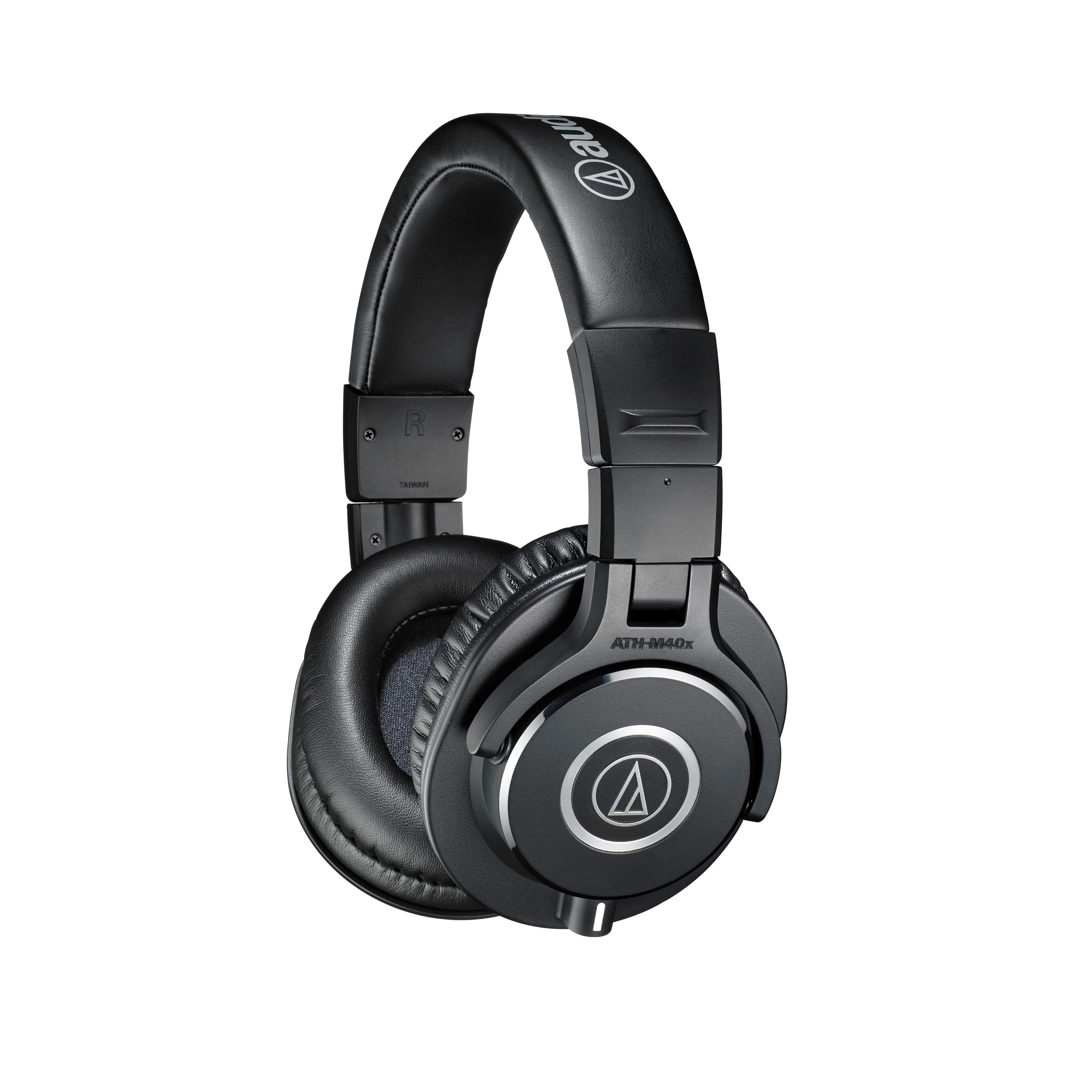 Profesionalios Monitorinės ausinės Audio-Technica ATH-M40X, juodos