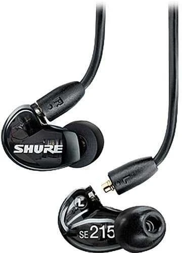 Shure SE215-K-EFS ausinės, juodos spalvos