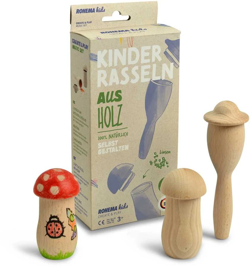 Barškučiai pasidaryk pats Rohema Create+Play Set