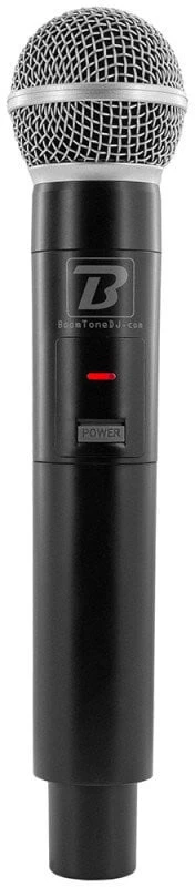 Bevielio mikrofono sistema BoomTone DJ UHF Solo F1