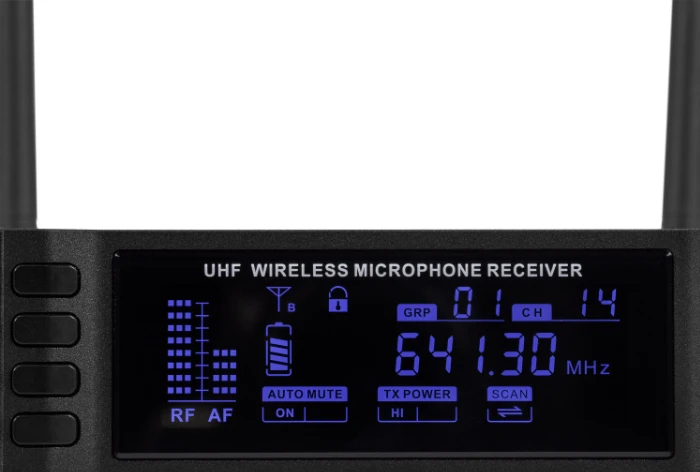 Bevielio mikrofono sistema Mac Mah UHF 1000M