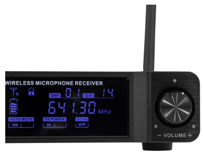 Bevielio mikrofono sistema Mac Mah UHF 1000M