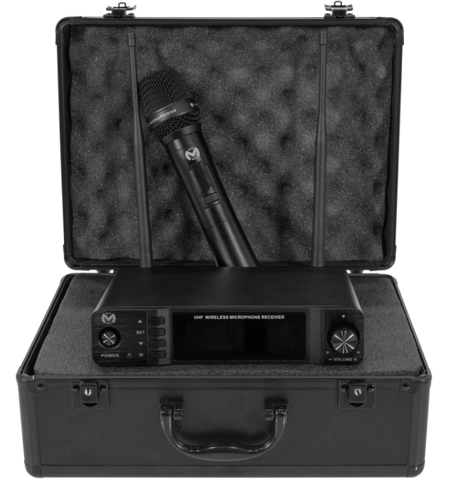 Bevielio mikrofono sistema Mac Mah UHF 1000M