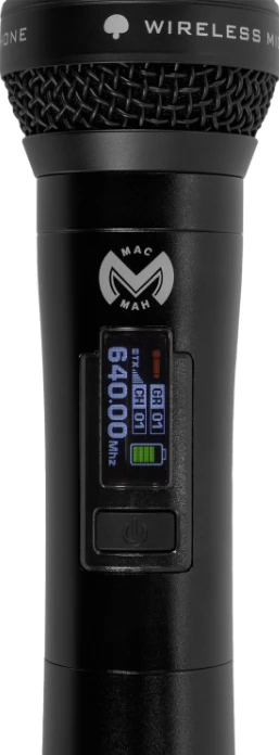 Bevielio mikrofono sistema Mac Mah UHF 1000M