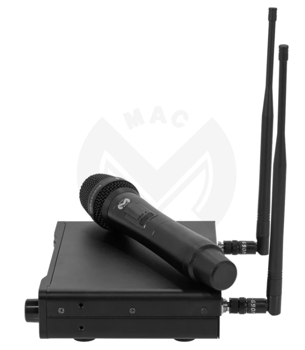 Bevielio mikrofono sistema Mac Mah UHF 1000M