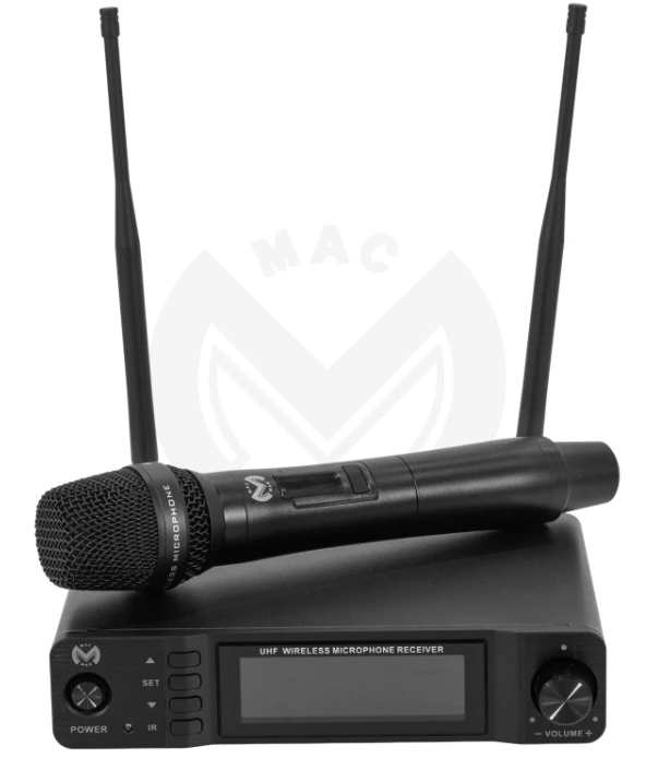 Bevielio mikrofono sistema Mac Mah UHF 1000M