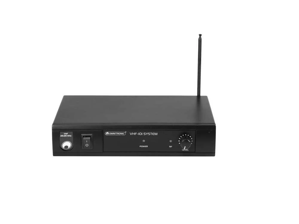 Bevielis mikrofonas OMNITRONIC VHF-101 200.10MHz