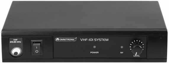 Bevielis mikrofonas OMNITRONIC VHF-101 212.35MHz