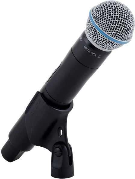 Bevielis mikrofonas SHURE QLXD24E/B58 K51