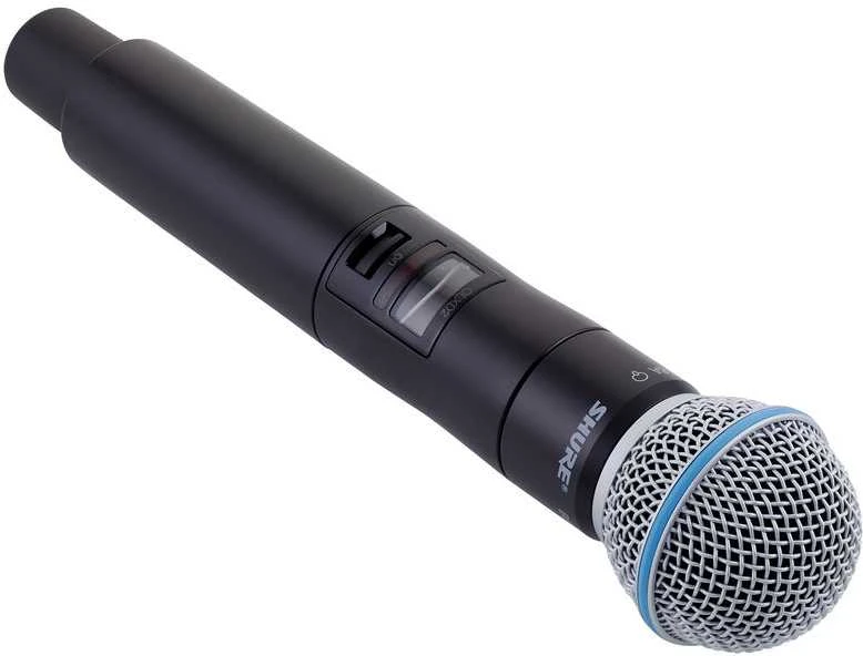 Bevielis mikrofonas SHURE QLXD24E/B58 K51