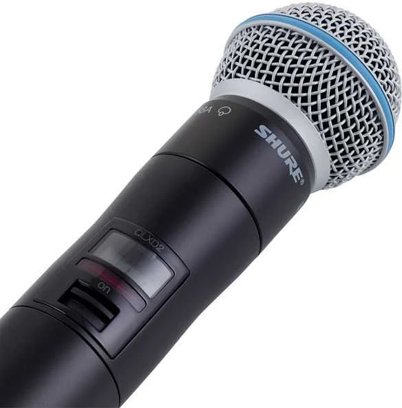 Bevielis mikrofonas SHURE QLXD24E/B58 K51
