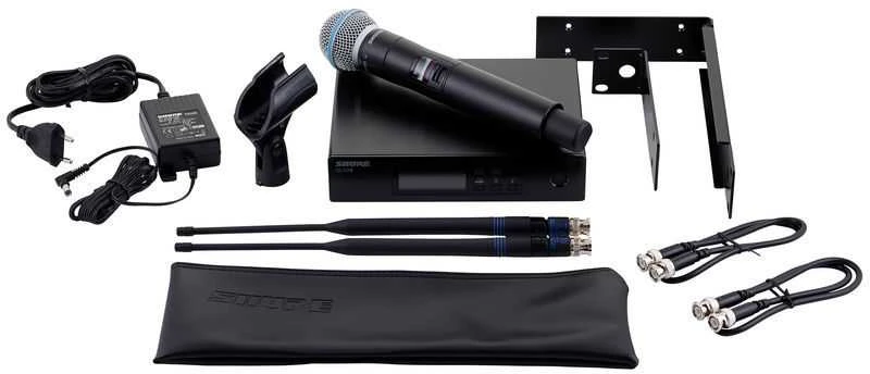 Bevielis mikrofonas SHURE QLXD24E/B58 K51
