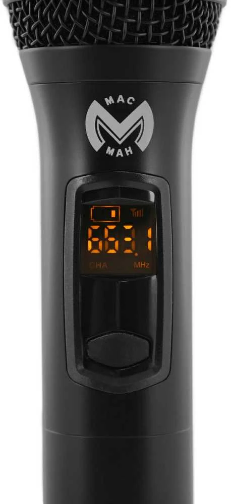 Bevielis mikrofonas su imtuvu Mac Mah W-UHF 100M