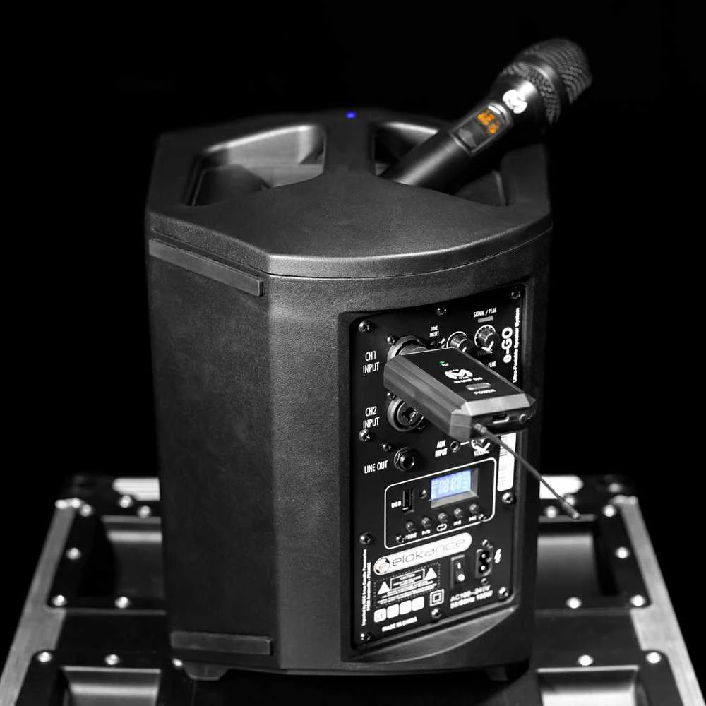Bevielis mikrofonas su imtuvu Mac Mah W-UHF 100M