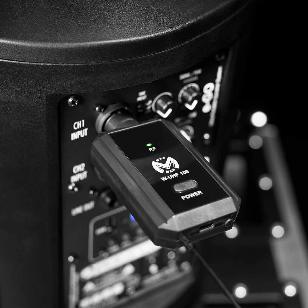 Bevielis mikrofonas su imtuvu Mac Mah W-UHF 100M