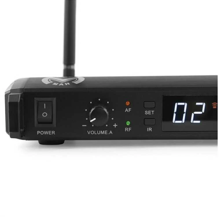 Bevielių mikrofonų sistema Mac Mah UHF 200 M