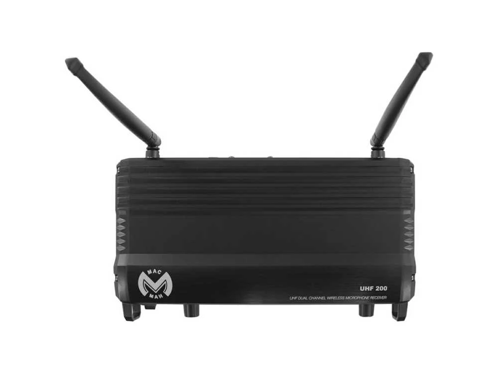 Bevielių mikrofonų sistema Mac Mah UHF 200 M