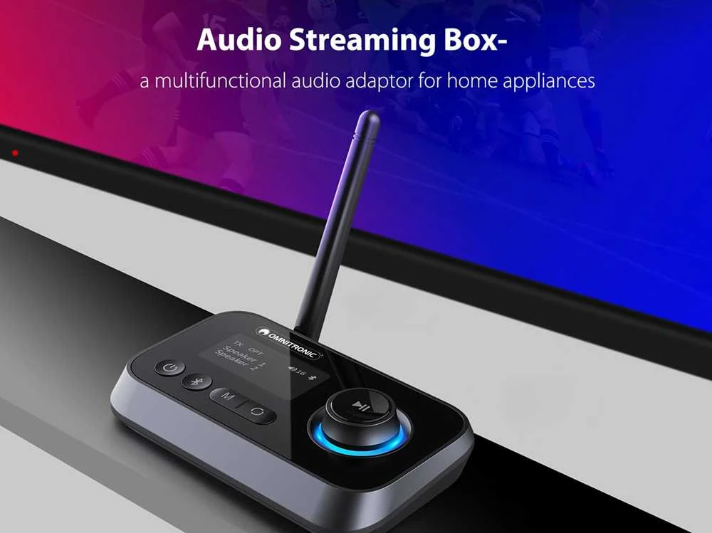 Bluetooth imtuvas Omnitronic BDT-5.0